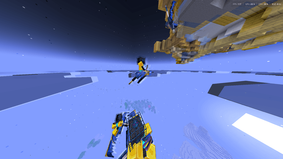 A method based on Dungeon Emergence, Apotheosis, Botania, Mana and Artifice, GregTech, and killing the Wither by crushing to obtain Nether Stars.