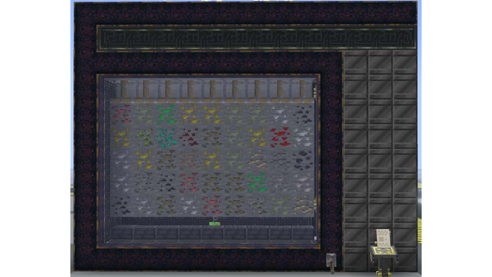 (0.5.4) Early-Stage Automated Mining Rig Using Condensed Ore Lilies to Produce Ore